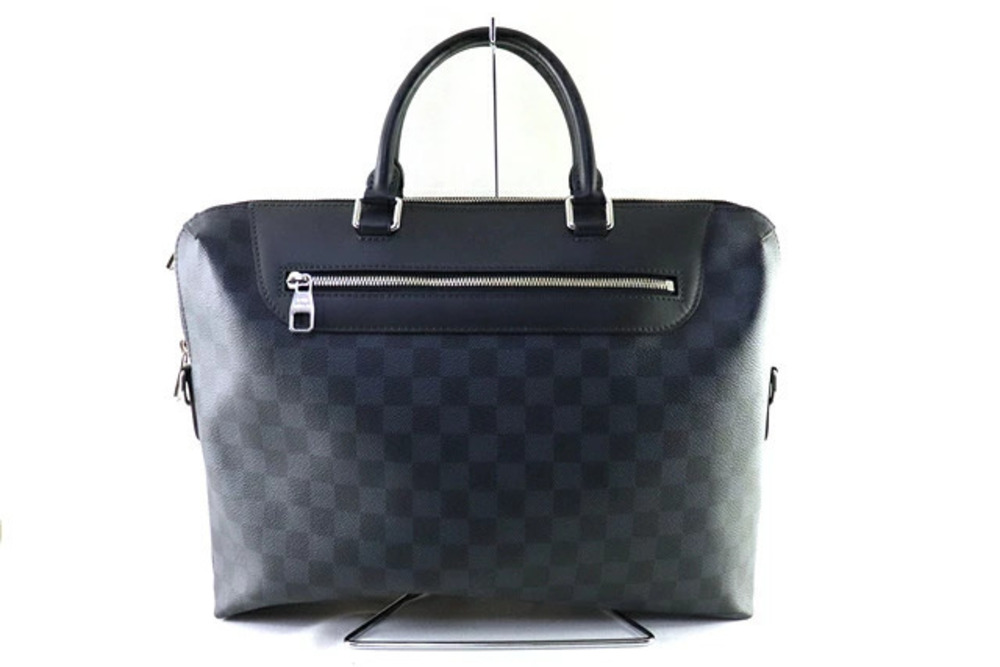 LOUIS VUITTON Bag Handbag PDJ Damier Graphite Black